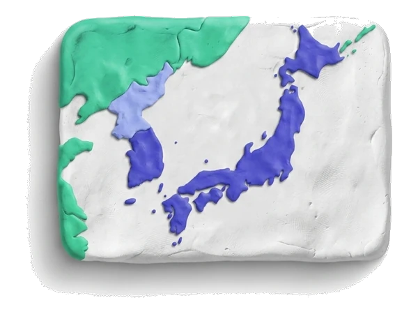 eSIM Japón y Corea del Sur claymotion