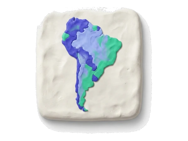 eSIM América del Sur 6 Países claymotion